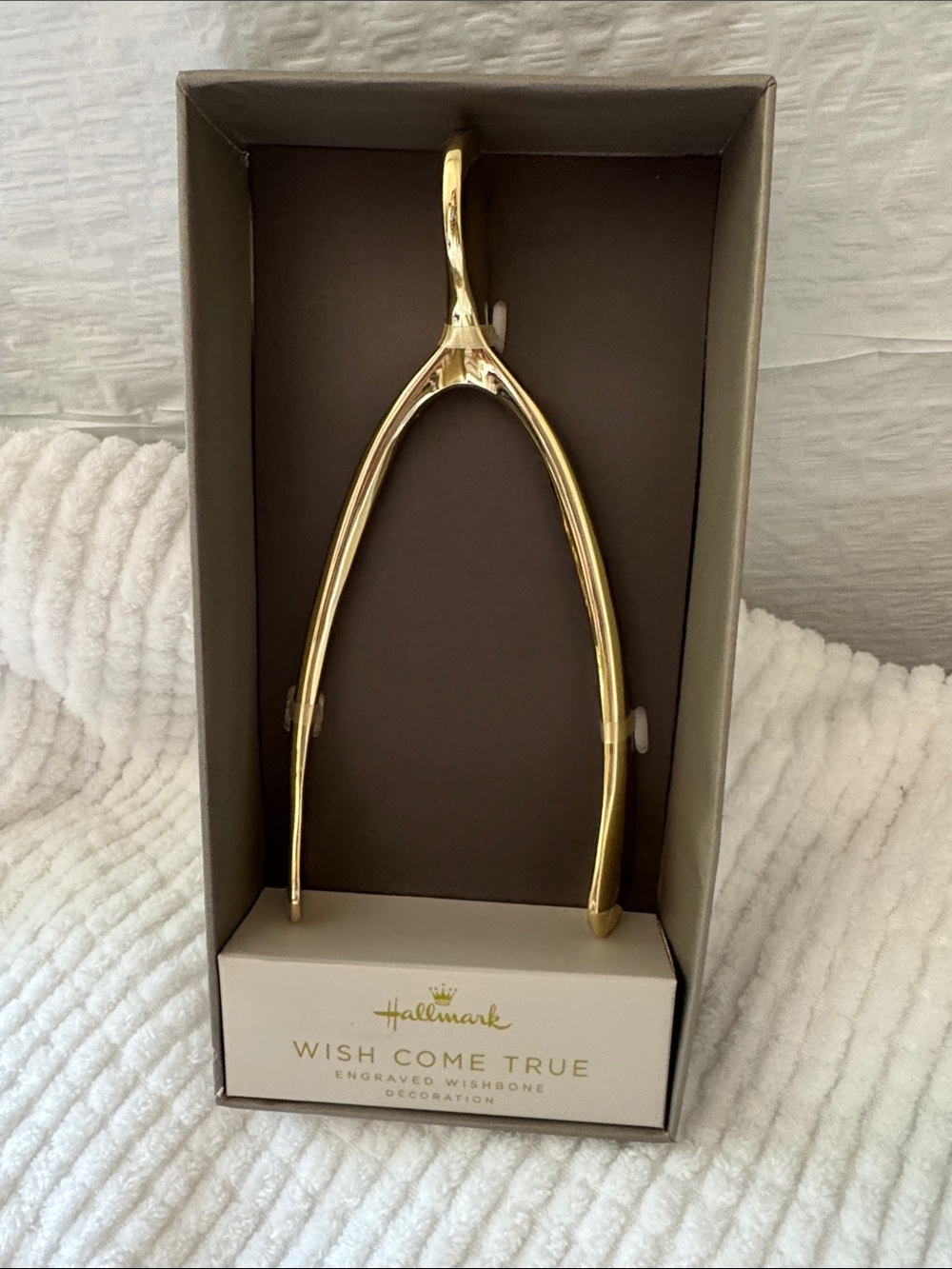 Hallmark engraved “Wish Come True”